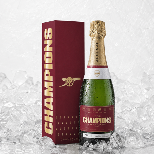 Arsenal FC Premier League Champions 25/26 Champagne 12.5% ABV