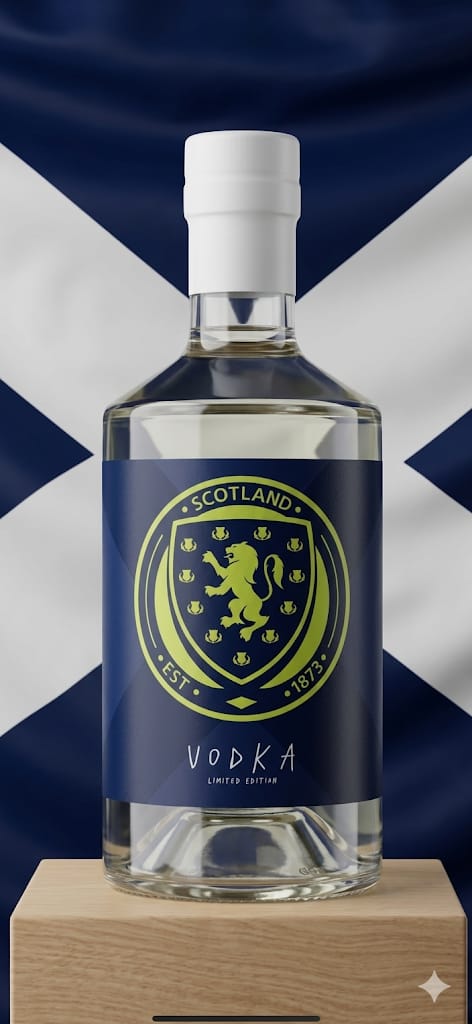 The Official Scotland National Football Team Vodka - WC26 Limited Edition