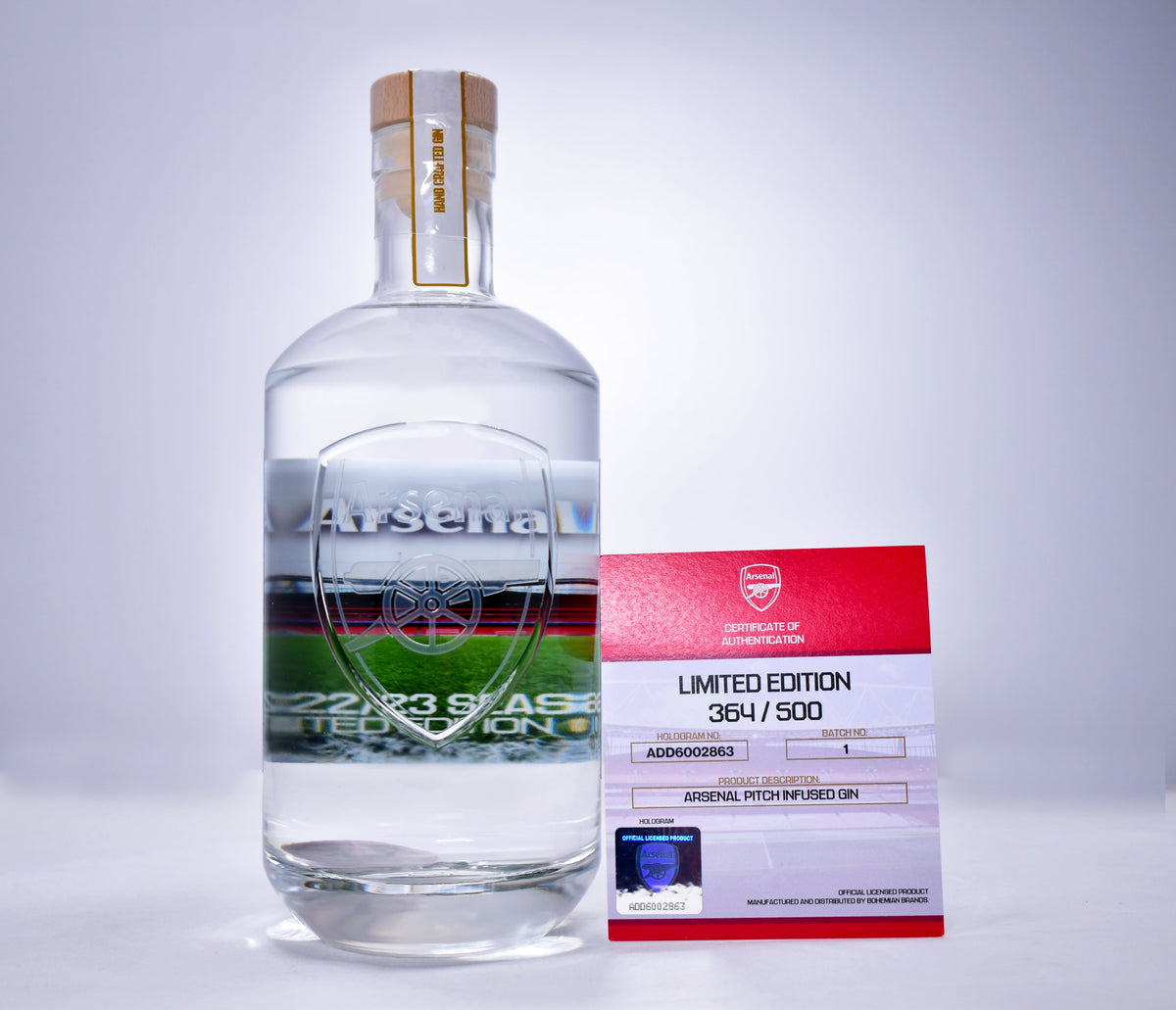 Arsenal FC Pitch Infused Gin - Limited Edition 2022-23