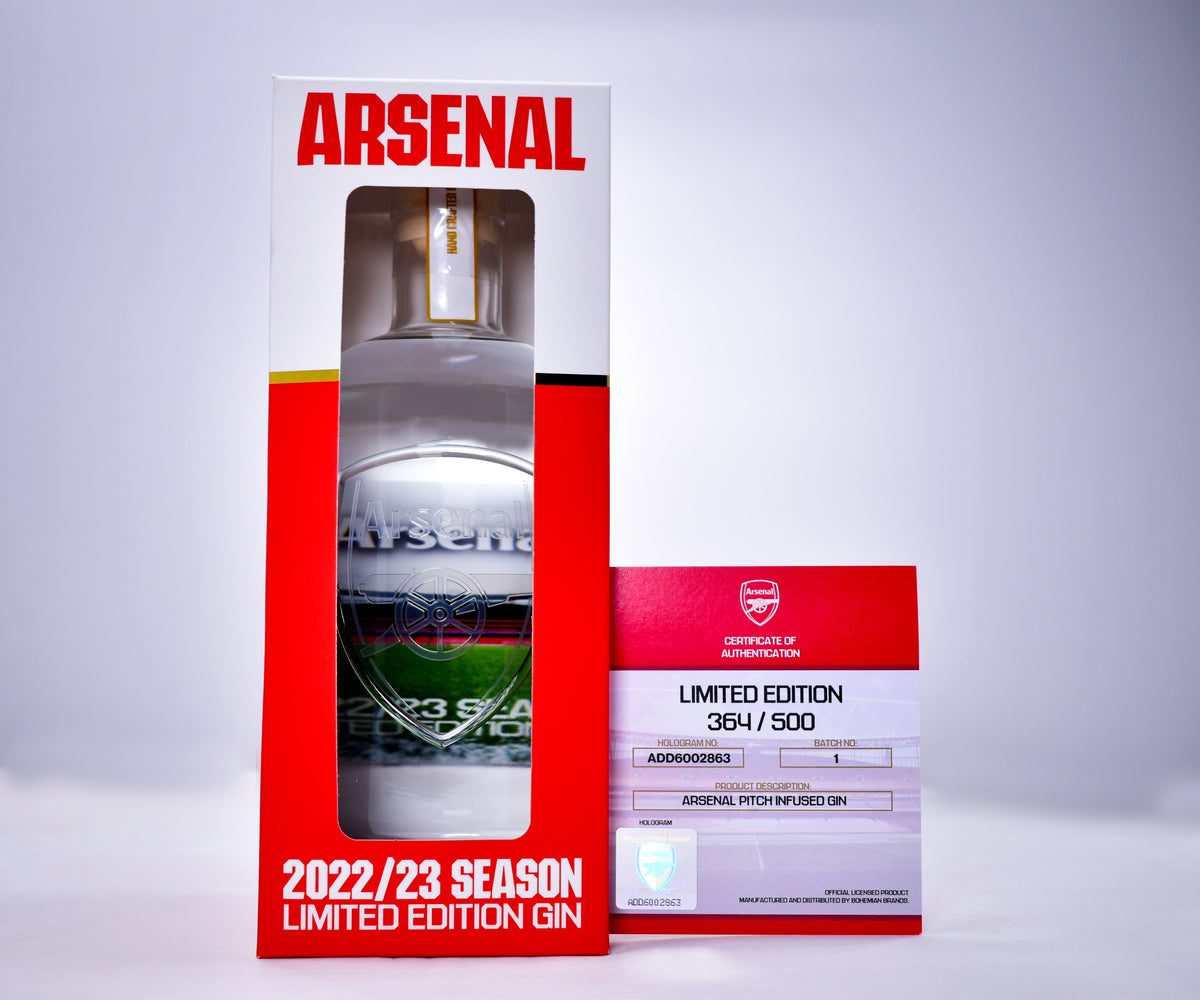 Arsenal FC Pitch Infused Gin - Limited Edition 2022-23