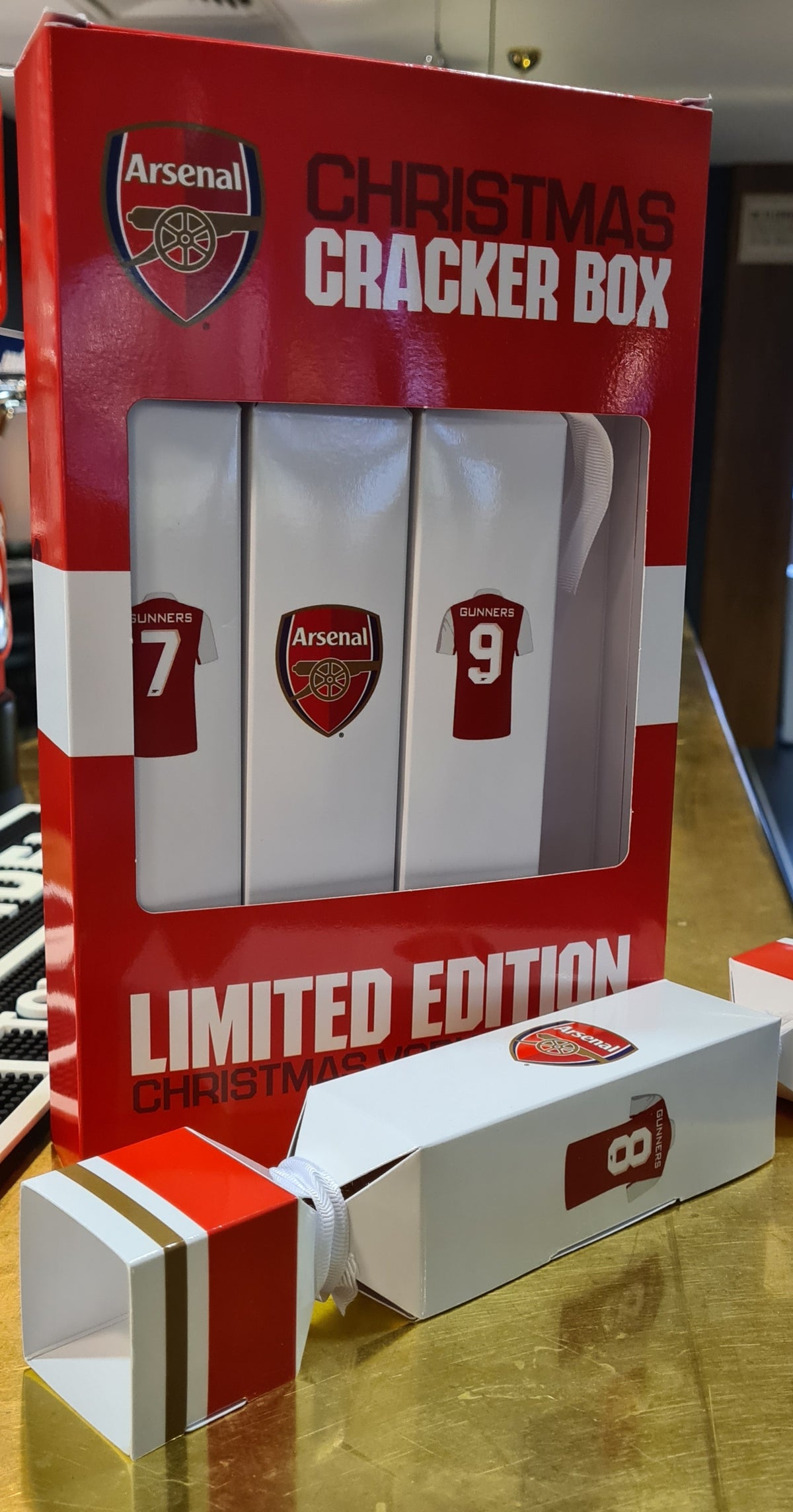 Arsenal FC Christmas Cracker Liqueur Set