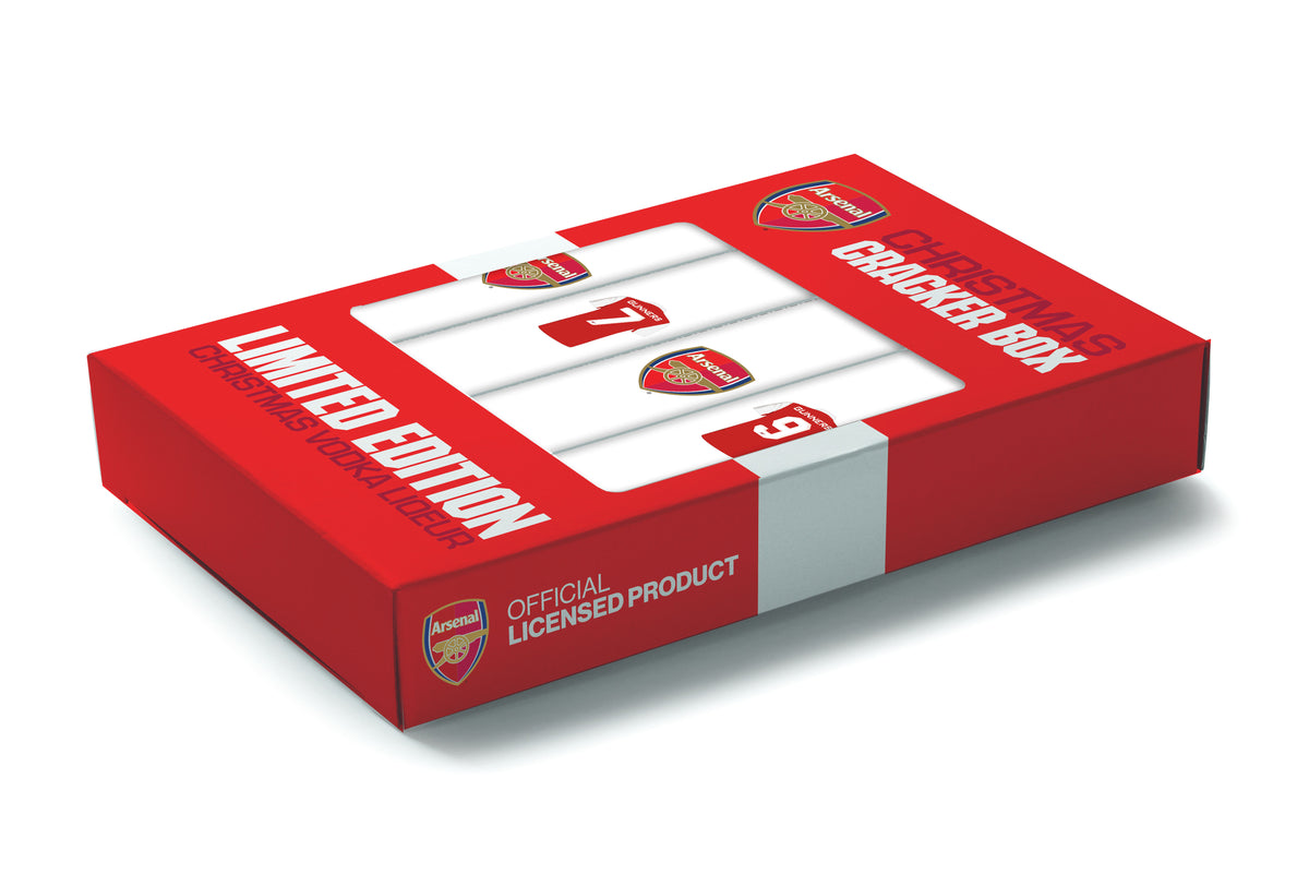 Arsenal FC Christmas Cracker Liqueur Set