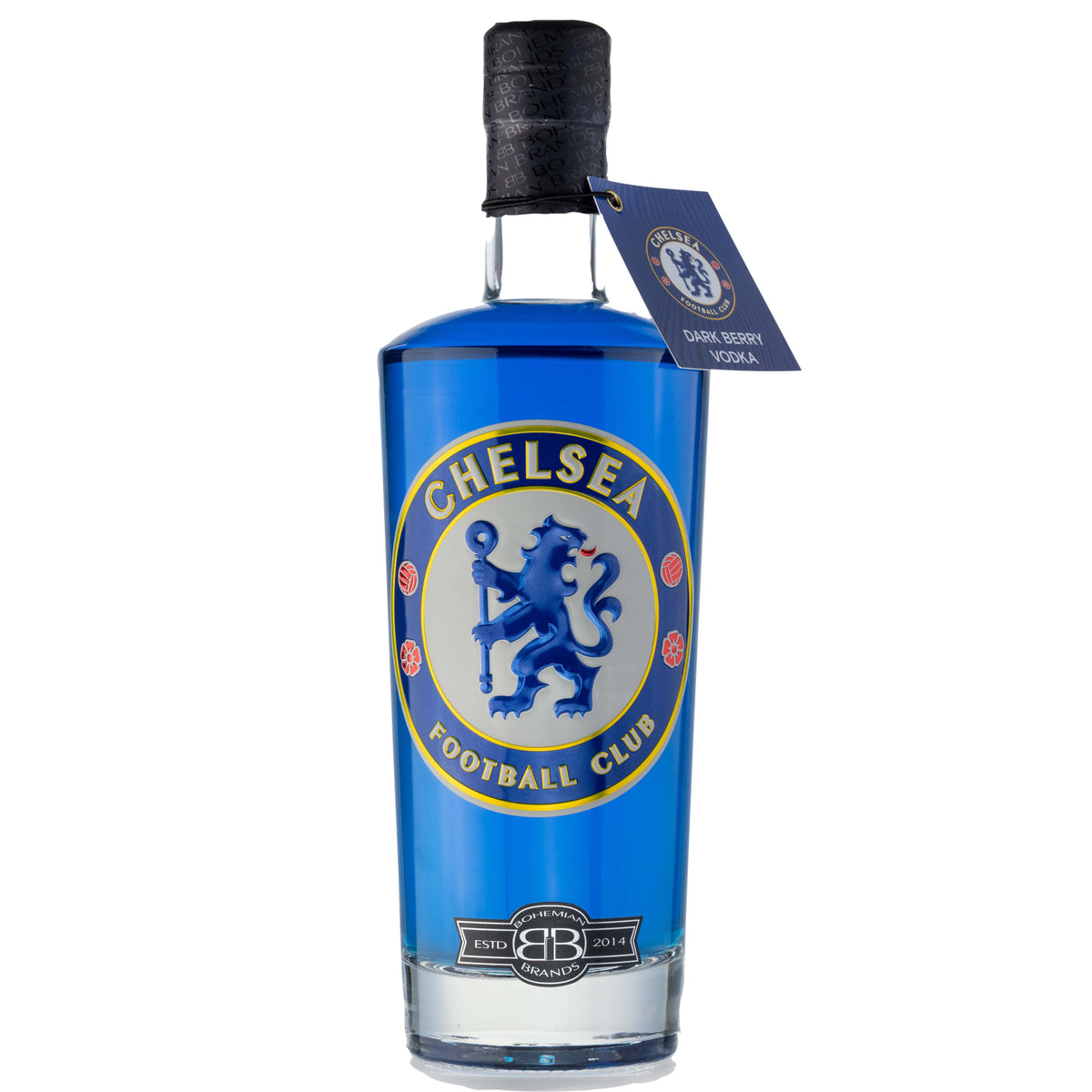 Chelsea FC- Dark Berry Flavoured Vodka - Football Gift