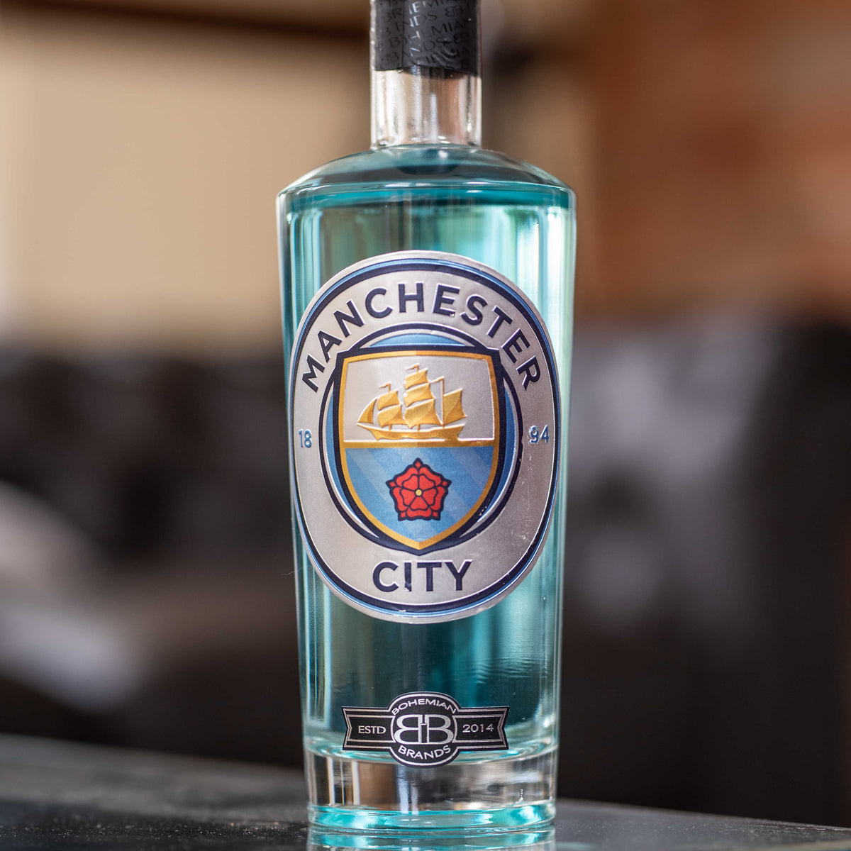 Man City Blue Raspberry Vodka