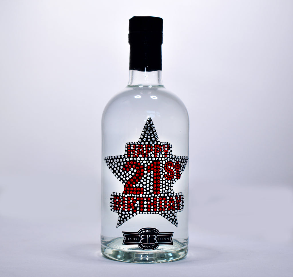 Happy 21st Birthday Vodka Crystal Edition