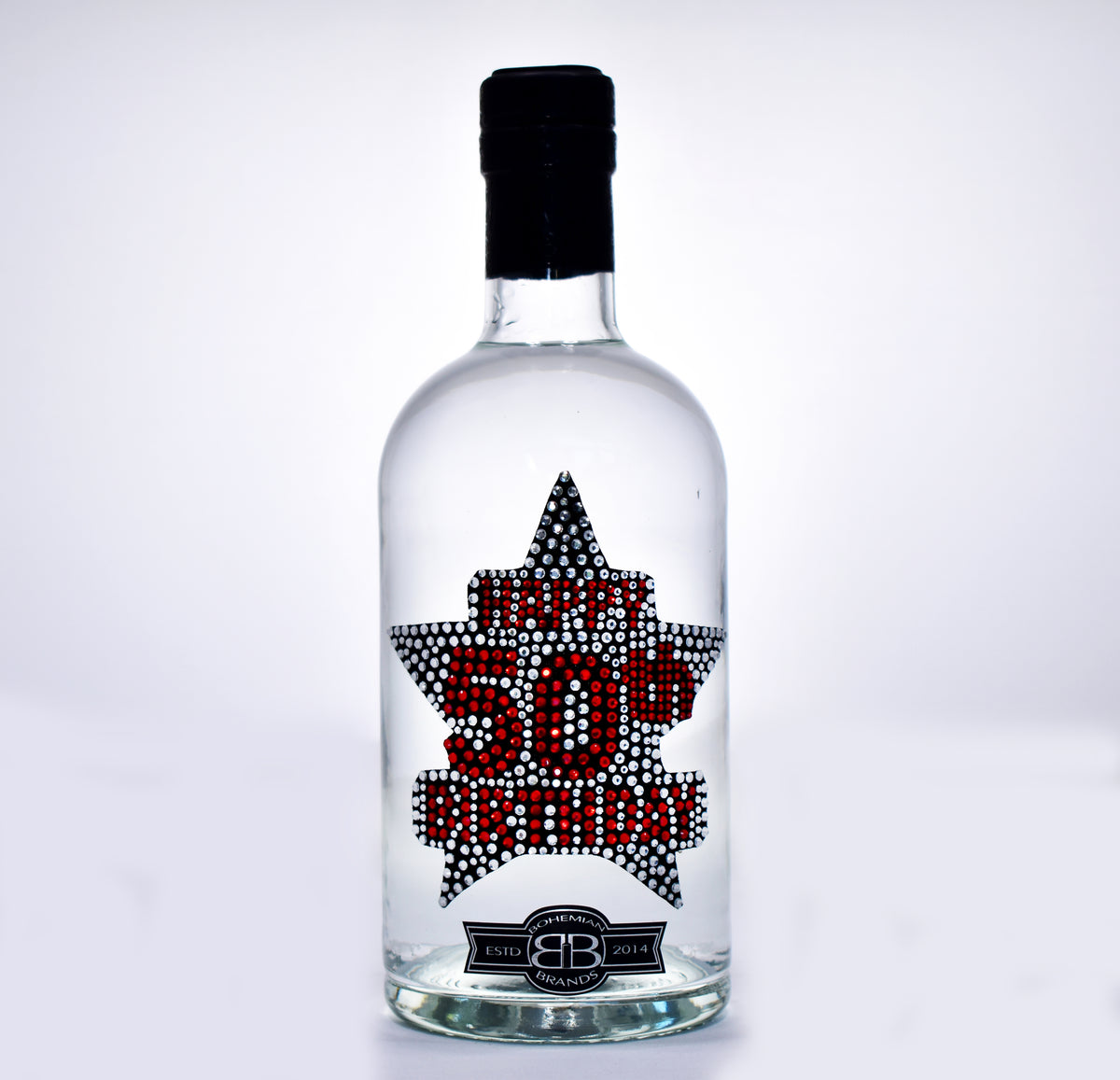 Happy 50th Birthday Vodka - Crystal Edition