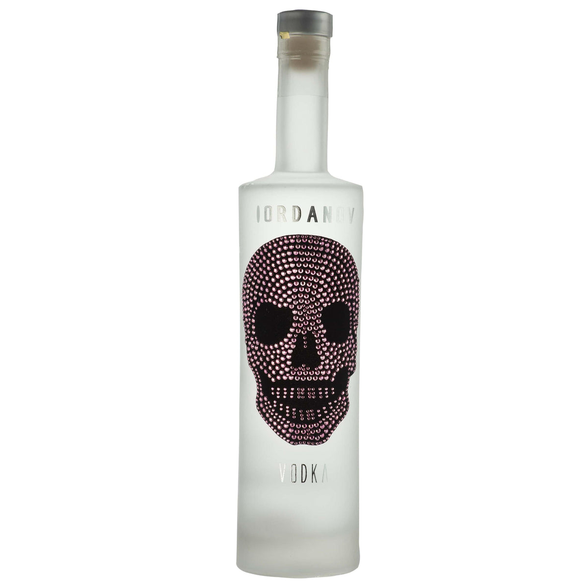 Iordanov Vodka - Pink Skull Vodka - Crystal Bottle 