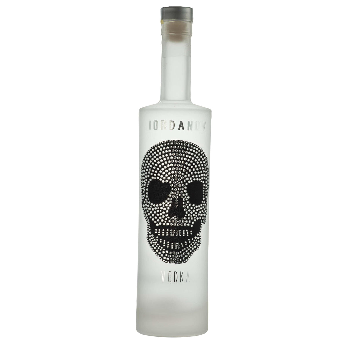 Iordanov Vodka - Silver Skull Vodka - Crystal Vodka Bottle