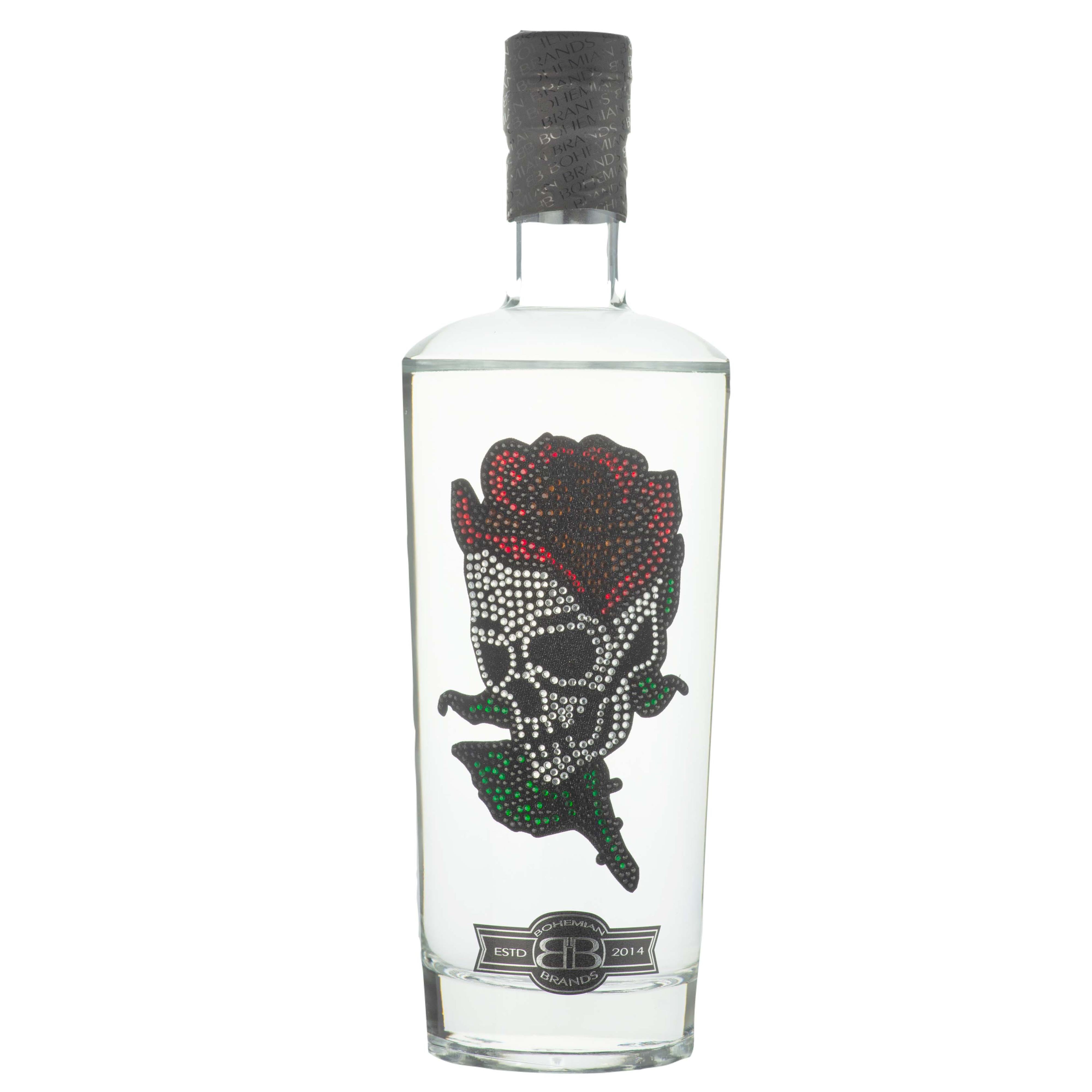 Crystal Rose Skull Vodka, Distilled 5 Times For A Premium Taste, Great Gift For Women & Men, Made In The UK, 37.5% Alcohol By Bohemian Brands, 70 Cl - View #6