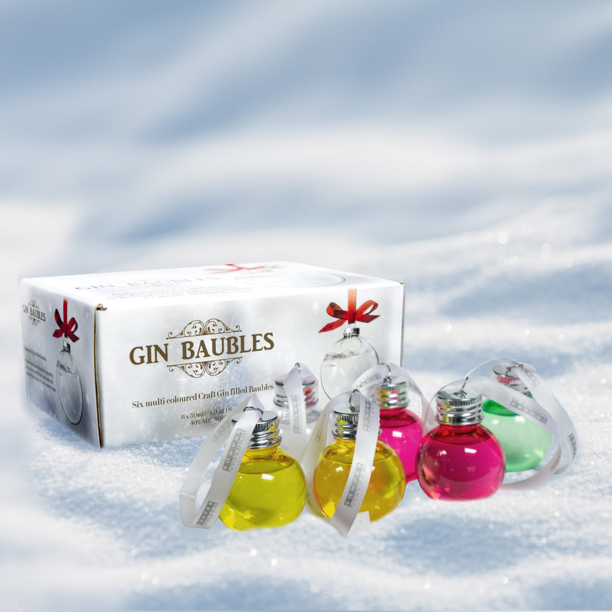 Christmas Gin Baubles - Bohemian Brands