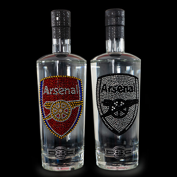 Arsenal FC Gin &amp; Vodka - Crystal Edition Set - Bohemian Brands